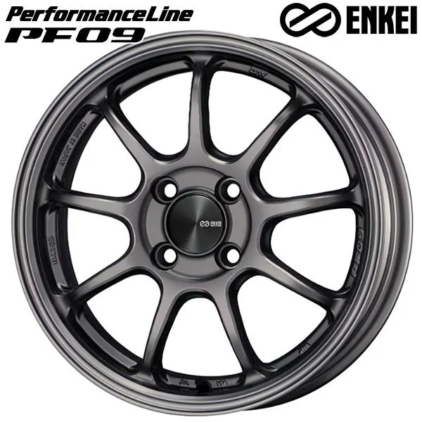 オールシーズンタイヤ ホイール4本セット 185/65R15インチ 4H100 ENKEI エンケイ パフォーマンスライン PF09 DS グッドイヤー ベクター フォーシーズンズ