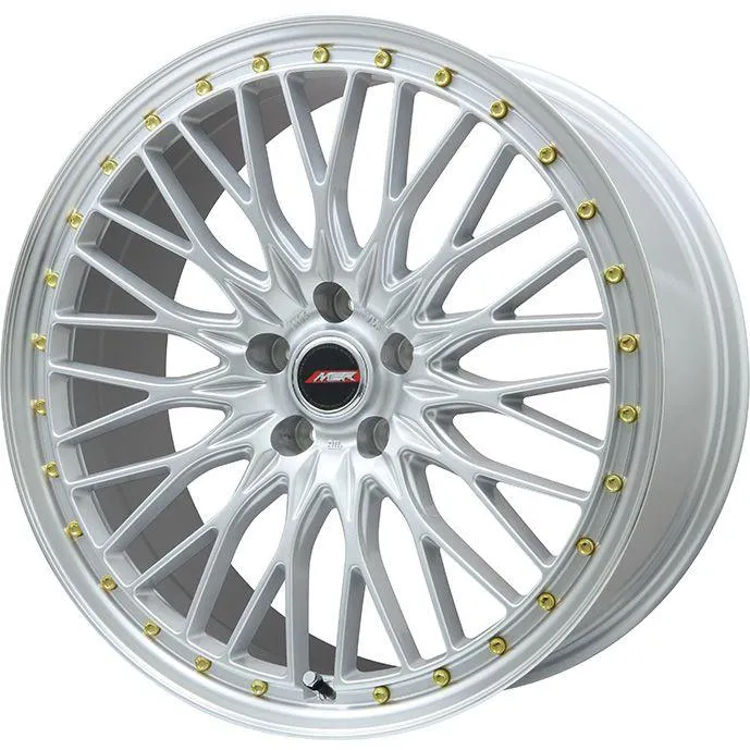【新品国産車用5穴114.3】 | 夏タイヤ ホイール4本セット | 245/45R20 | プライマシー5 | MER PROMESH シルバー/リムポリッシュ 20インチ
