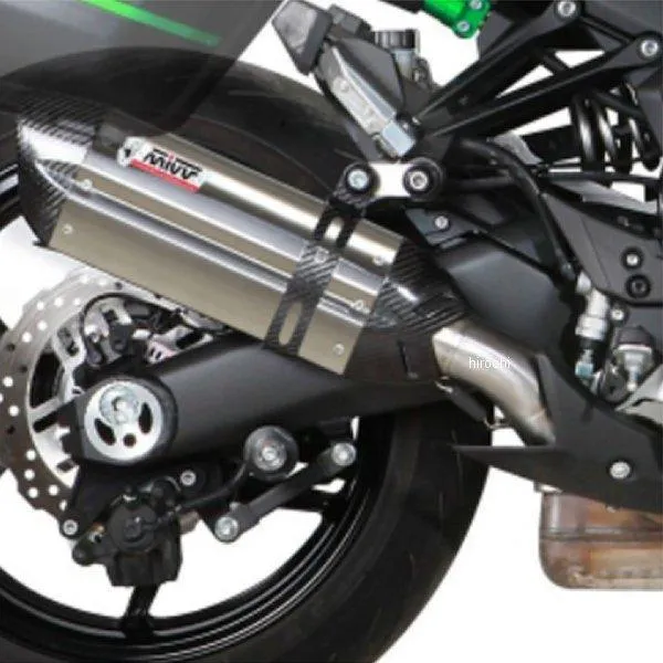 K.043.L7 ミヴ Mivv ダブルスリップオンマフラー SUONO 14年-20年 Z1000SX ステンレス SP店