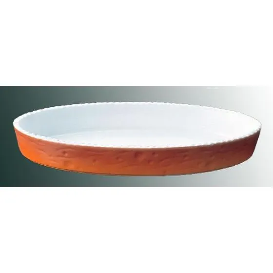【お取り寄せ】Royale ロイヤル 小判 グラタン皿 No.200 40cm カラー 5099200 カヌー型皿 洋食器 キッチン テーブル