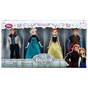 Disney (ディズニー) Frozen Exclusive Mini Doll Set [Kristoff, Anna, Elsa, Hans]