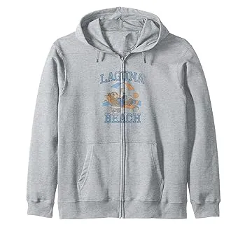 【中古】Laguna Beach Bear Vacation ジップパーカー