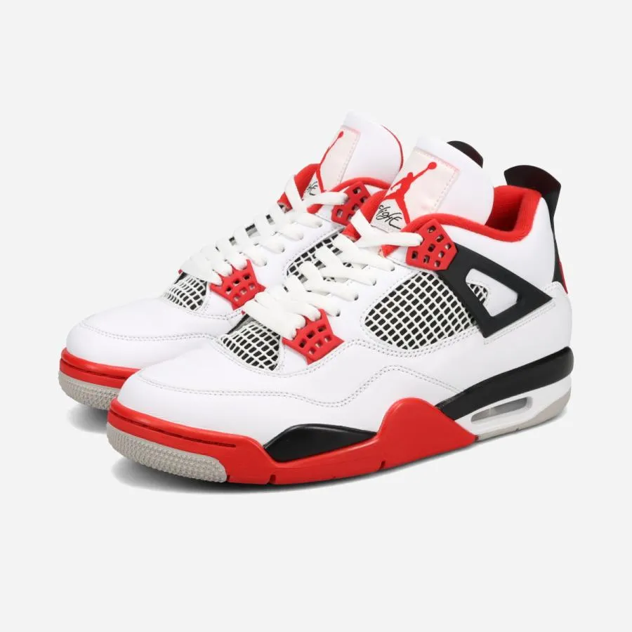 NIKE AIR JORDAN 4 RETRO ナイキ エア ジョーダン 4 レトロ WHITE/FIRE RED/BLACK/TECH GREY dc7770-160