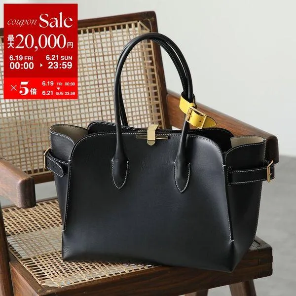 ZANCHETTI ザンケッティ ハンドバッグ TRES 716 レディース トートバッグ レザー ロゴ 鞄 010/NERO