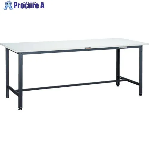 TRUSCO 軽荷重作業台(300kg)AE型 900X600XH740 基本タイプ ダークグレー色 RAE-0960 DG 1台 ■▼454-5222