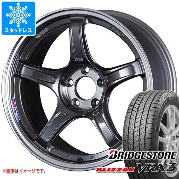 スタッドレスタイヤ ブリヂストン ブリザック VRX3 165/50R16 75Q SSR GTX03 5.5-16