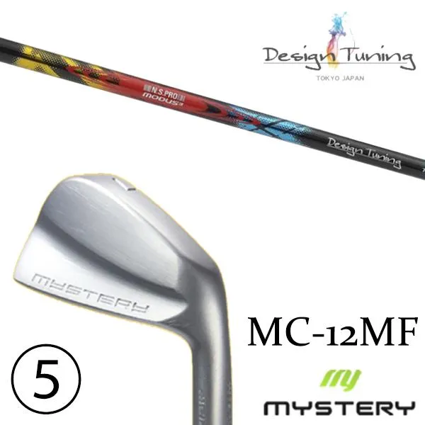 6-PW 5本セット /  カスタムクラブ 正規販売店 ミステリーゴルフ MC-12MF アイアン / NSプロ モーダス3 TOUR105 グロスブラック / 5営業日以内の発送
