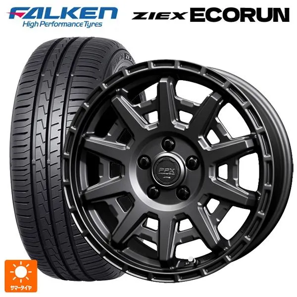 送料無料 サマータイヤホイールセット 205/45R17 88W XL ファルケン ジークス ZE310R エコラン 共豊 PPX D10X 17-7