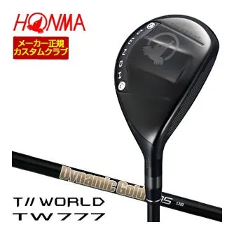 特注カスタムクラブ 本間ゴルフ ツアーワールド TW777 ユーティリティ DG105 ONYX BLACK シャフト