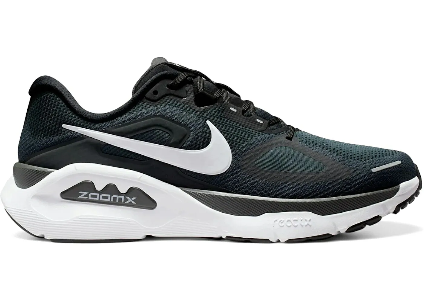 ナイキ 黒色 ブラック 白色 ホワイト スニーカー メンズ NIKE STRUCTURE PLUS BLACK WHITE / BLACK ANTHRACITE WHITE