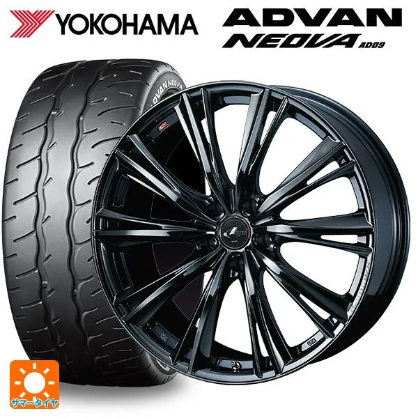 トヨタ アルファード(30系)用 245/40R20 99W XL ヨコハマ アドバン ネオバ AD09 正規品 レオニス WX