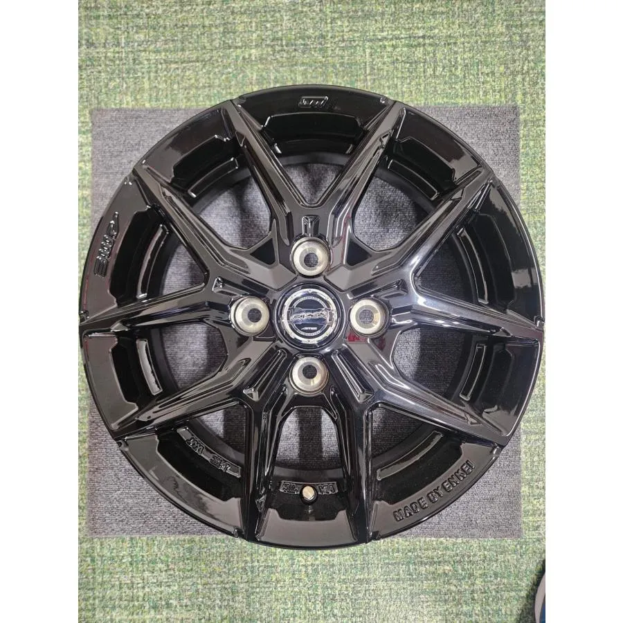 032.展示品 SMACK IG-TEC 14×5.0J 100-4H IN34 ハブ径67mm 4本セット ルーミーなどにおすすめ！