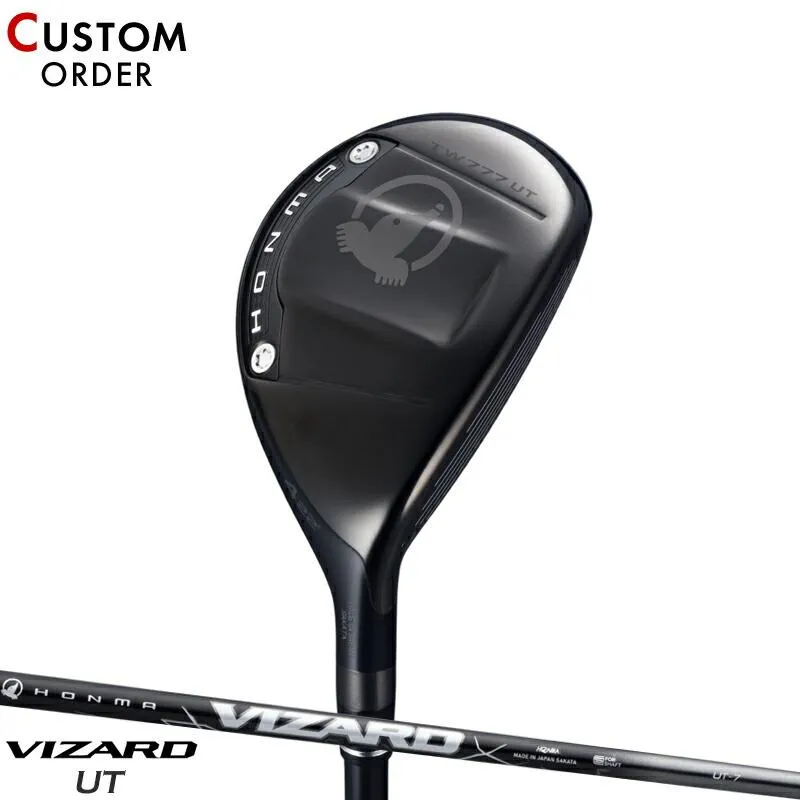 カスタム 右打用 本間ゴルフ ツアーワールド TW777 ユーティリティ ヴィザード UT カーボンシャフト ホンマ HONMA TW777 STD (2025)
