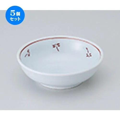 5個セット 松花堂 トンボ丸鉢 ［ 11 x 3.5cm ］ 【 料亭 旅館 和食器 飲食店 業務用 】