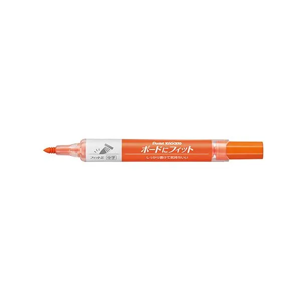 【ポイント20倍】(まとめ) ぺんてる ボードマーカーノックル EMWL5SBF-F 中字 橙 【×30セット】