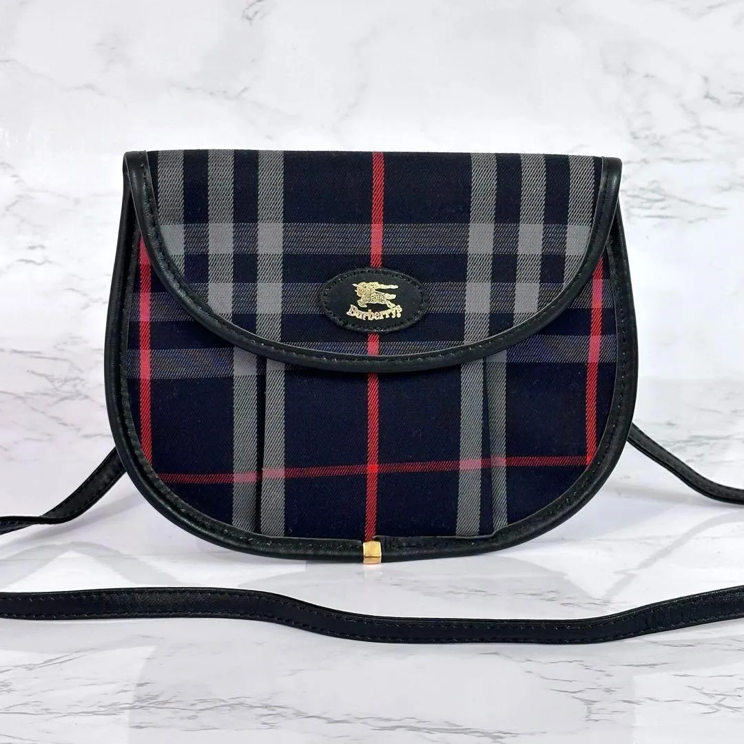 BURBERRYS バーバリーズ キャンバス ノバチェック ミニショルダーバッグ