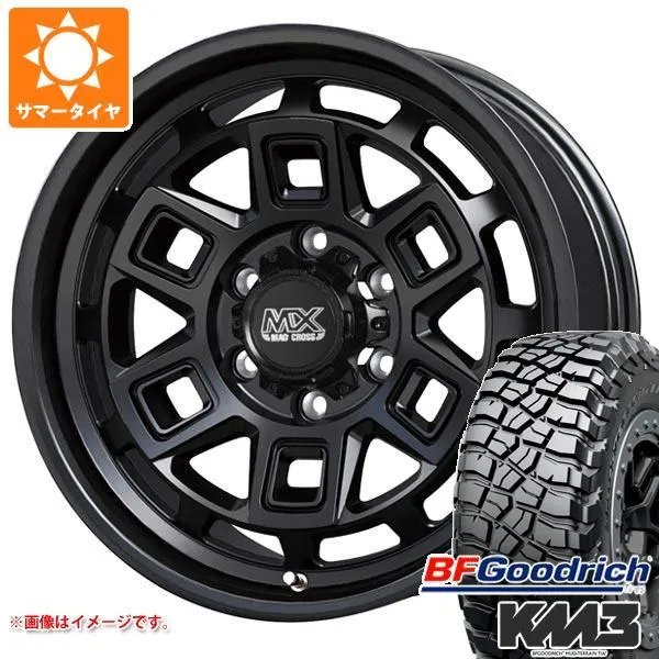サマータイヤ 265/70R17 121/118Q BFグッドリッチ マッドテレーンT/A KM3 マッドクロス アイヴァー 8.0-17
