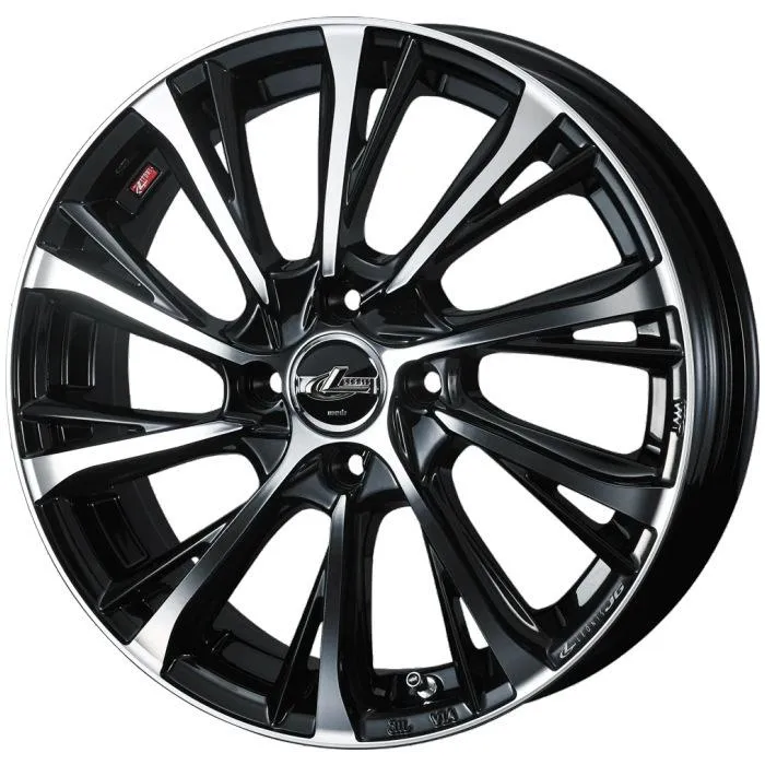 DUNLOP ENASAVE EC204 165/50R15 73V LEONIS JG PBMC 15インチ 4.5J+45 4H-100 サマー 4本セット