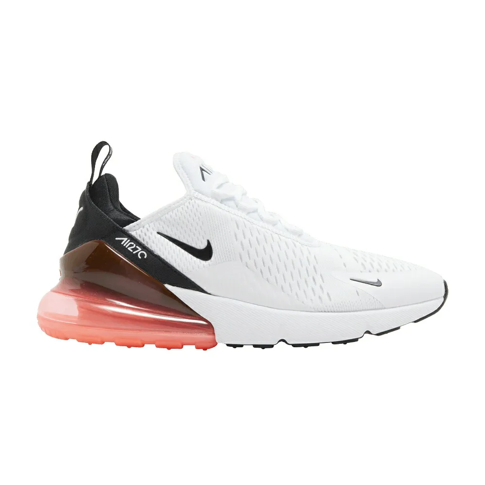 ナイキ マックス 白色 ホワイト 黒色 ブラック エアマックス WHITE PUNCH スニーカー メンズ NIKE AIR MAX 270 HOT / WHITE HOT PUNCH BLACK