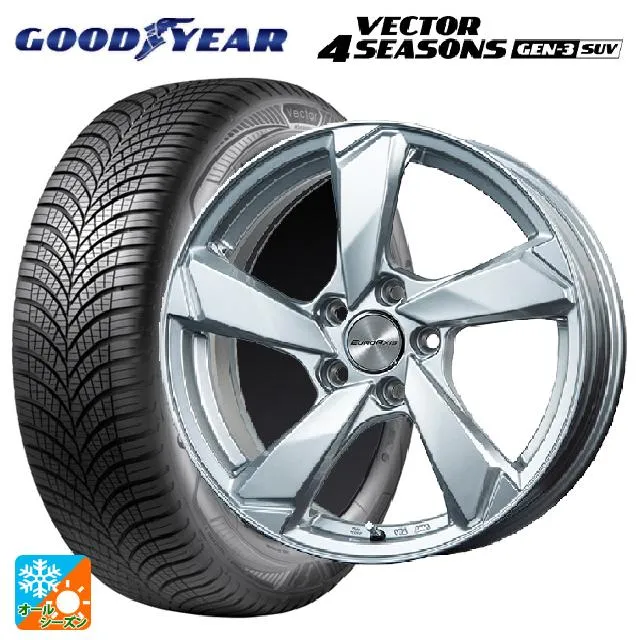 ランドローバー レンジローバー ヴェラール(LY系)用 235/65R18 110V XL グッドイヤー ベクター4シーズンズ ジェン3 SUV クロ