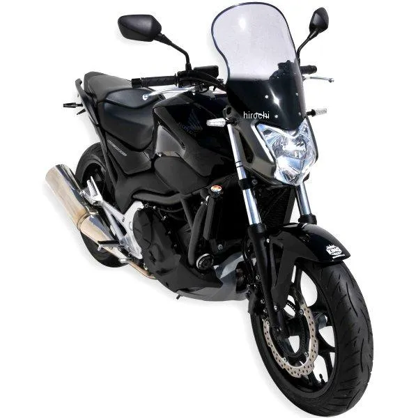 010183142 0101XX142 アルマックス ERMAX ハイプロテクション ウインドスクリーン 46cm 14年-15年 NC750S サテングレー HD店