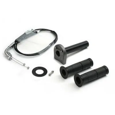 ACTIVE 車種別スロットルキット TYPE-3 巻取φ44/メッキ金具 ガンメタ YZF-R1(04-06) 1063663 バイク