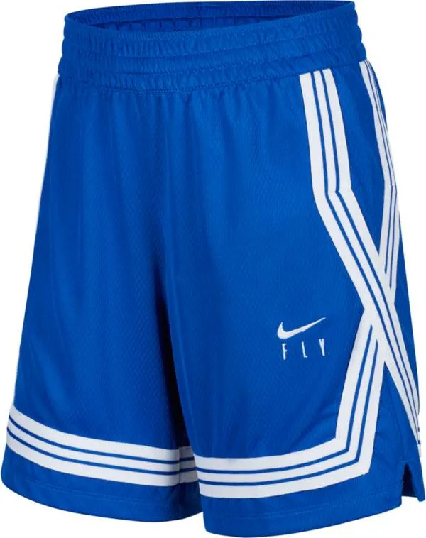 ナイキ キッズ ショートパンツ Nike Girls Fly Crossover Training Shorts - Game Royal