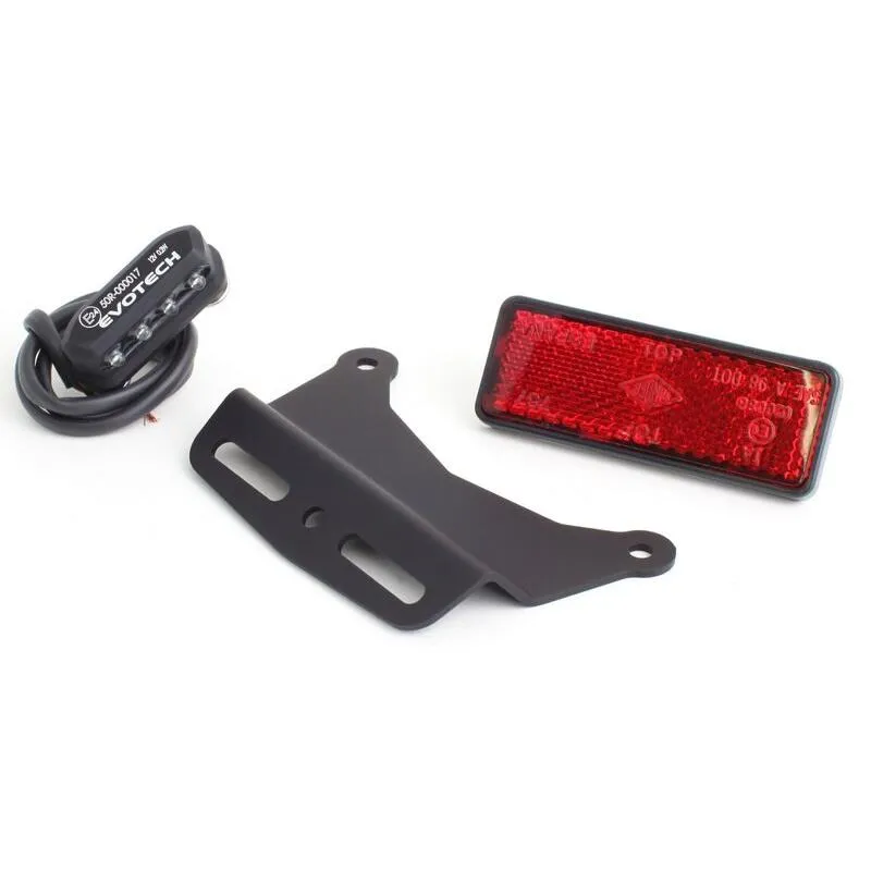 EVOTECH エボテック Kit Including Led Light， Rear Reflector Support 30° Tilt Angle And フェンダーレスキット フェンダー関連 外装