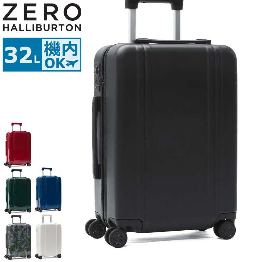最大51%★5/28迄 特典付 正規品10年保証 ゼロハリバートン スーツケース 機内持ち込み Sサイズ ZERO HALLIBURTON 軽量 双輪 Carry-On Travel Case 32L 81362
