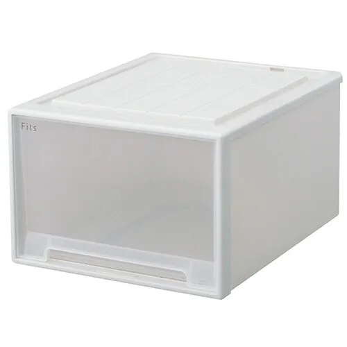 天馬 Fits フィッツケース 53-44L ホワイトクリア 1セット(3個)(4904746156587 x3) 取り寄せ商品
