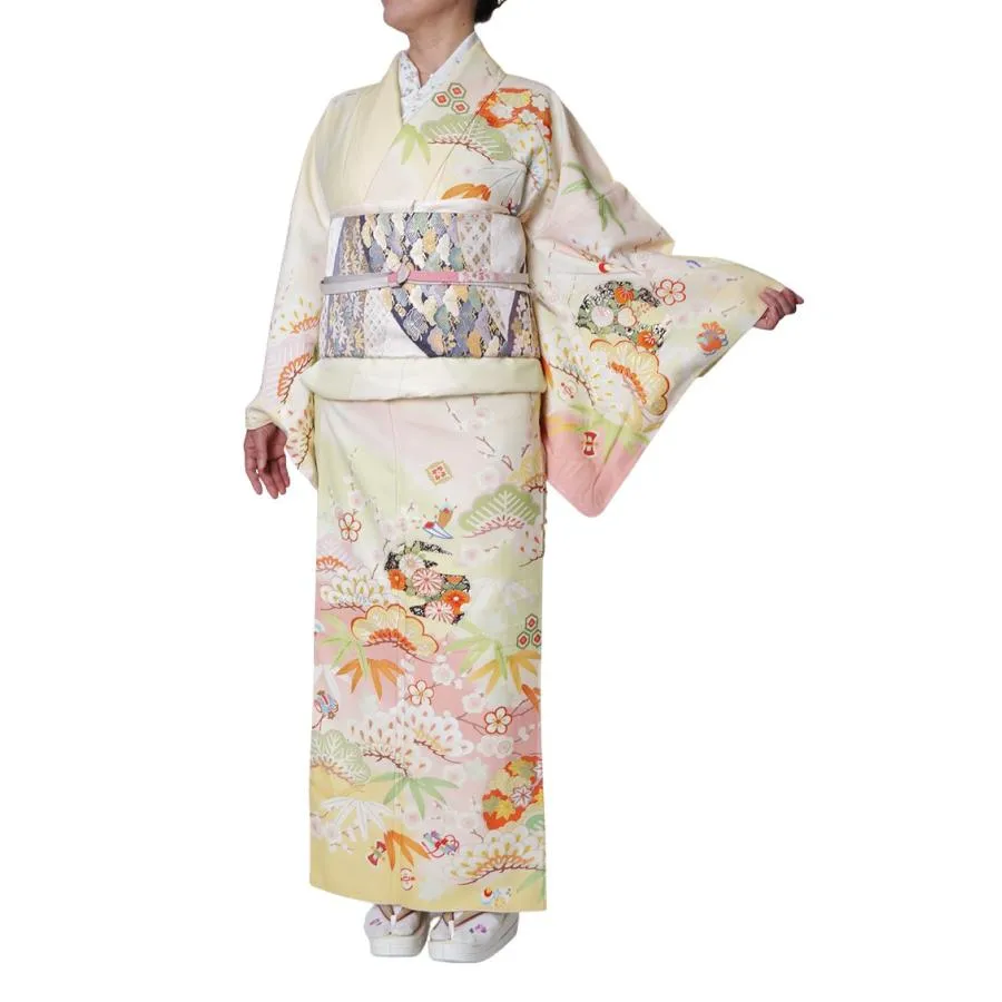 着物 訪問着 ジャパンスタイル 仕立て上がり 洗える着物 JL-55 SALE 結婚式 披露宴 お茶席 園遊会 宮参り 入園式 入学式 卒園式 お母さん フォーマル