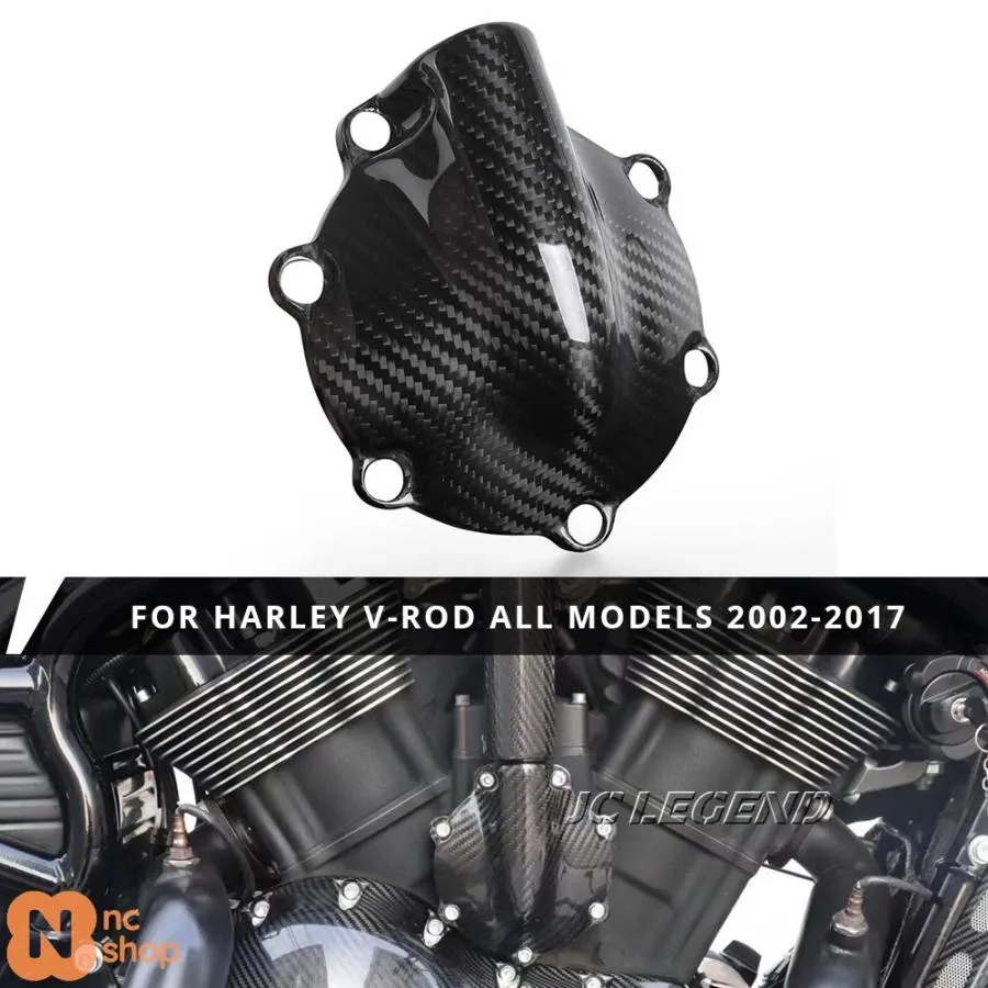 【並行輸入品】ハーレー V-ROD VROD VRSC NIGHT ROD VRSCDX MUSCLE VRSCF VRSCAW VRSCA VRSCB 2002-2017 カーボン製エンジンウォーターポンプガードカバー