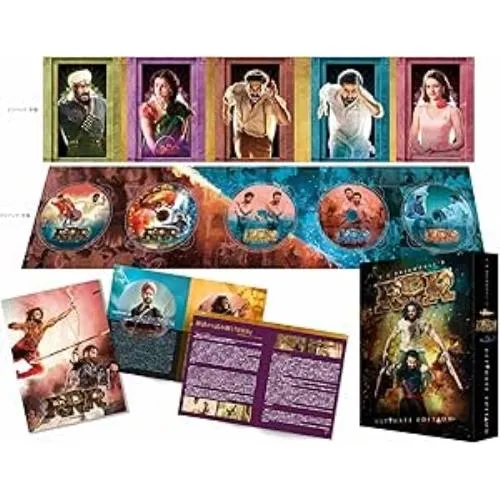 【取寄商品】BD/NTR Jr./RRR アルティメット・エディション (4K Ultra HD Blu-ray+Blu-ray+3CD)