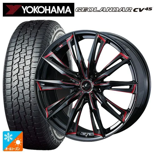 ニッサン エクストレイル(33系)用 235/60R18 107V XL ヨコハマ ジオランダー CV 4S G061 正規品 レオニス GX