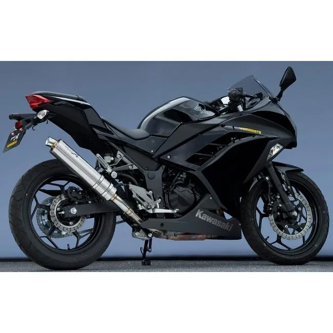 YAMAMOTO RACING ヤマモトレーシング SPEC-A チタン スリップオンマフラー Ninja250 KAWASAKI カワサキ マフラー