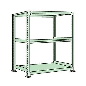 【直送品】 サカエ ラークラック(150KG/段・単体・高さ1200MM・3段) RL-8313 (186881) 【特大・送料別】