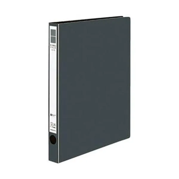 （まとめ）コクヨ リングファイル（ER・PP表紙）A4タテ 2穴 170枚収容 背幅29mm ダークグレー フ-UR420NDM 1セット（10冊）〔×3セット〕