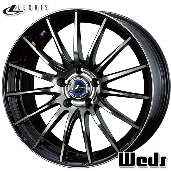 4/17〜19 P10倍 サマータイヤ ホイール4本セット 235/50R18インチ 5H114.3 ウェッズ レオニス ナヴィア05 BPB ブリヂストン ニューノ