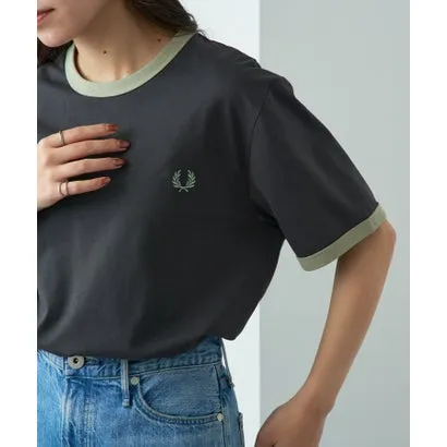 フレッドペリー FRED PERRY 【日本正規品】◎新色追加◎ RINGER T-SHIRT M3519 （チャコールグレー）