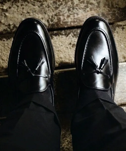 ローファー 本革 スリム タッセル ローファー / London Shoe Make Oxford and Derby 9016 メンズ