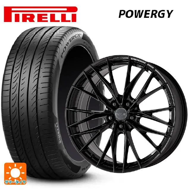送料無料 サマータイヤホイール 4本セット 245/35R20 95Y XL ピレリ パワジー 正規品 ワーク シュヴァート ブルネン LX 20-8