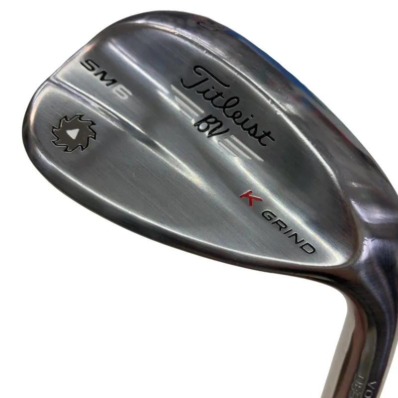 【中古】 タイトリスト VOKEY SPIN MILLED SM6 ツアークロム 60°/12°K ウェッジ WG Dynamic Gold (フレックスS) メンズ 男性用 右利き 右用 Cランク ゴルフクラブ