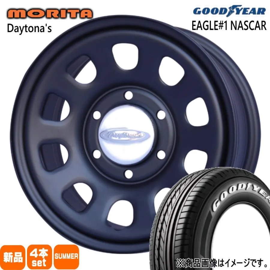 195/80R15 107/105N LT グッドイヤー EAGLE#1 NASCAR PLUS 夏用 サマータイヤ DAYTONA'S G2 キャラバン 専用