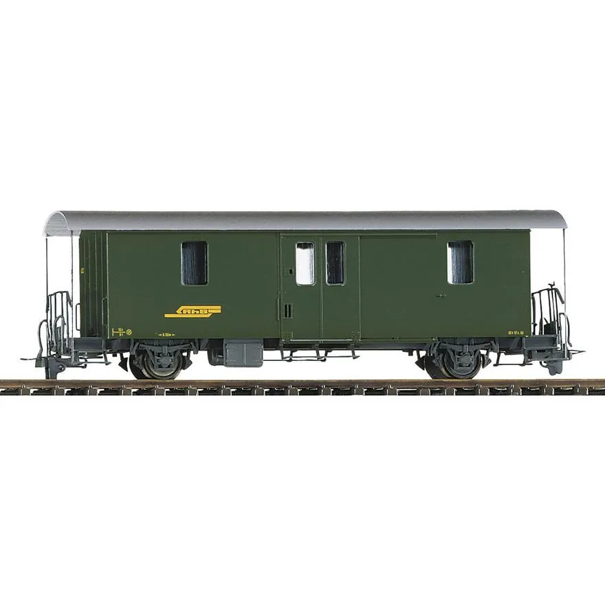 H0m 客車 Bemo ベモ RhB レーティッシュ鉄道 荷物車 D2 4045 緑 RhB baggage car D2 4045 green DC