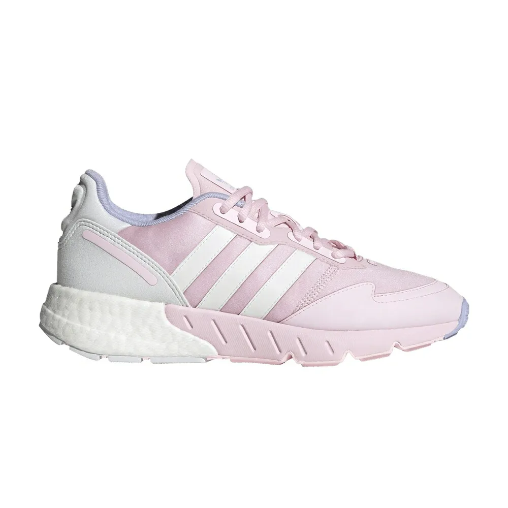 アディダス ブースト ピンク 白色 ホワイト 紫 バイオレット CLEAR PINK スニーカー レディース ADIDAS WMNS ZX 1K BOOST / CLEAR PINK CLOUD WHITE VIOLET