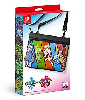 【中古】「ほぼ新品」（任天堂ライセンス商品）サコッシュ『ポケットモンスター ソード・シールド』 for Nintendo Switch Lite
