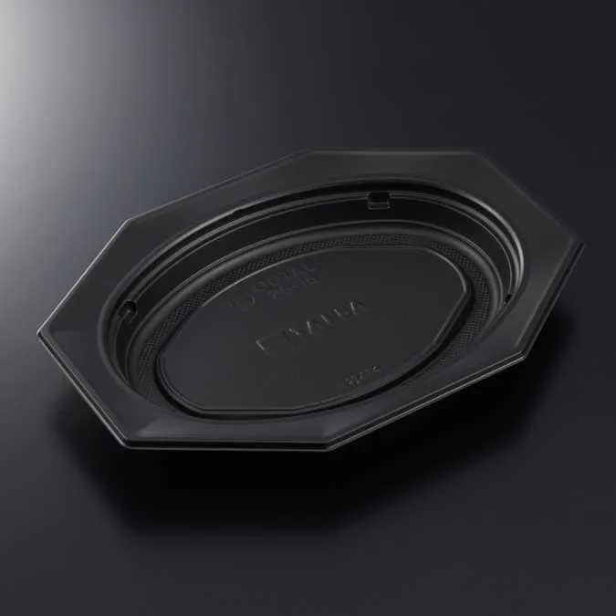 【弁当容器】【環境配慮商品】TAオクタル 26-18 BK 身
