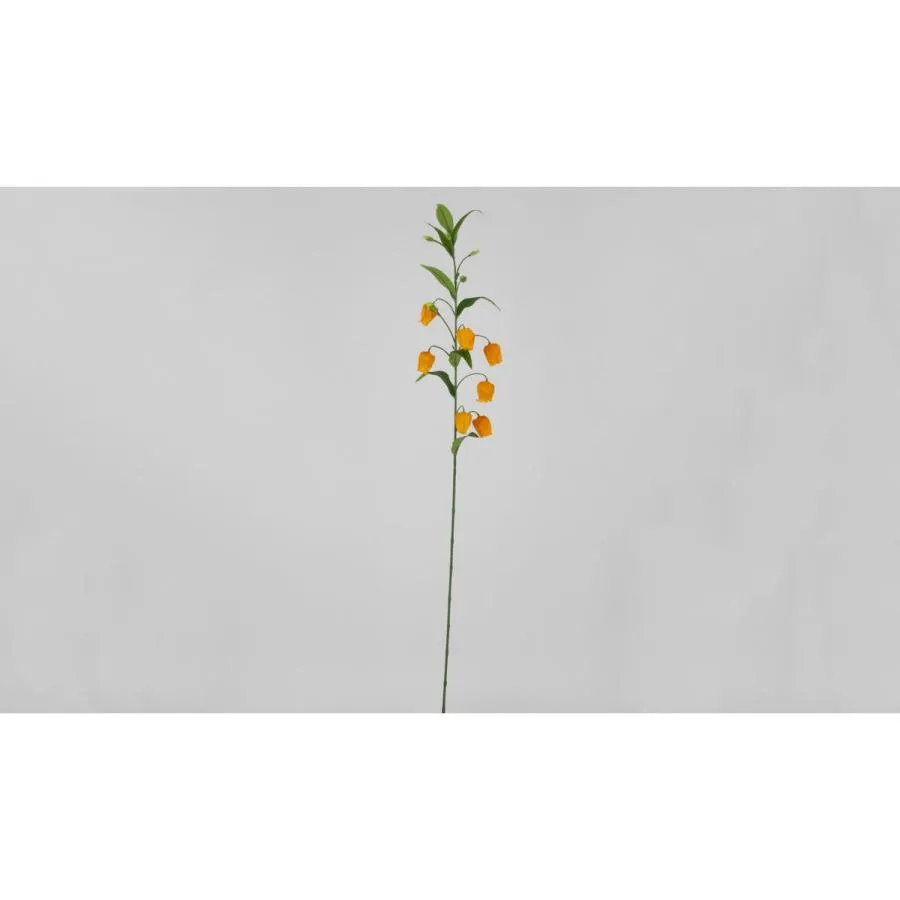 造花 ビダヤコム サンダーソニア オレンジ V26013-009O 12本 造花 「わ行」 ワイルドフラワー