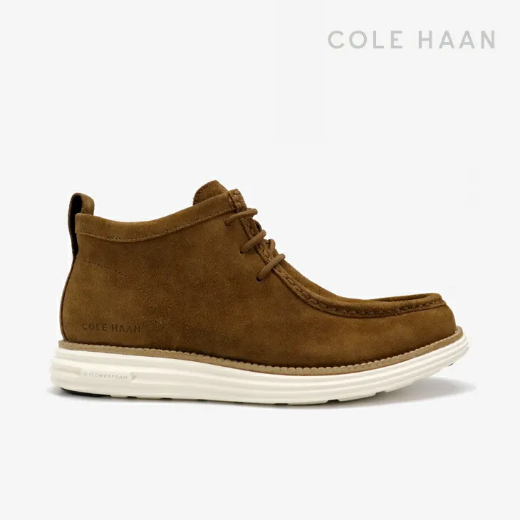 ＊COLE HAAN｜Original Grand Moc Toe Chukka Suede/ コール ハーン/オリジナル グランド モック トゥ チャッカ スエード/オイリーブラウンスエード #