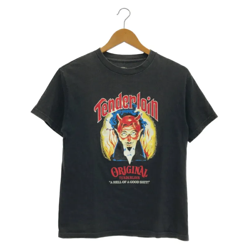 【中古】TENDERLOIN 17ss ヤングオールドニックTシャツ サイズS テンダーロイン[24]